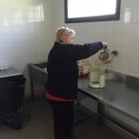 Préparation café pour les bénévoles